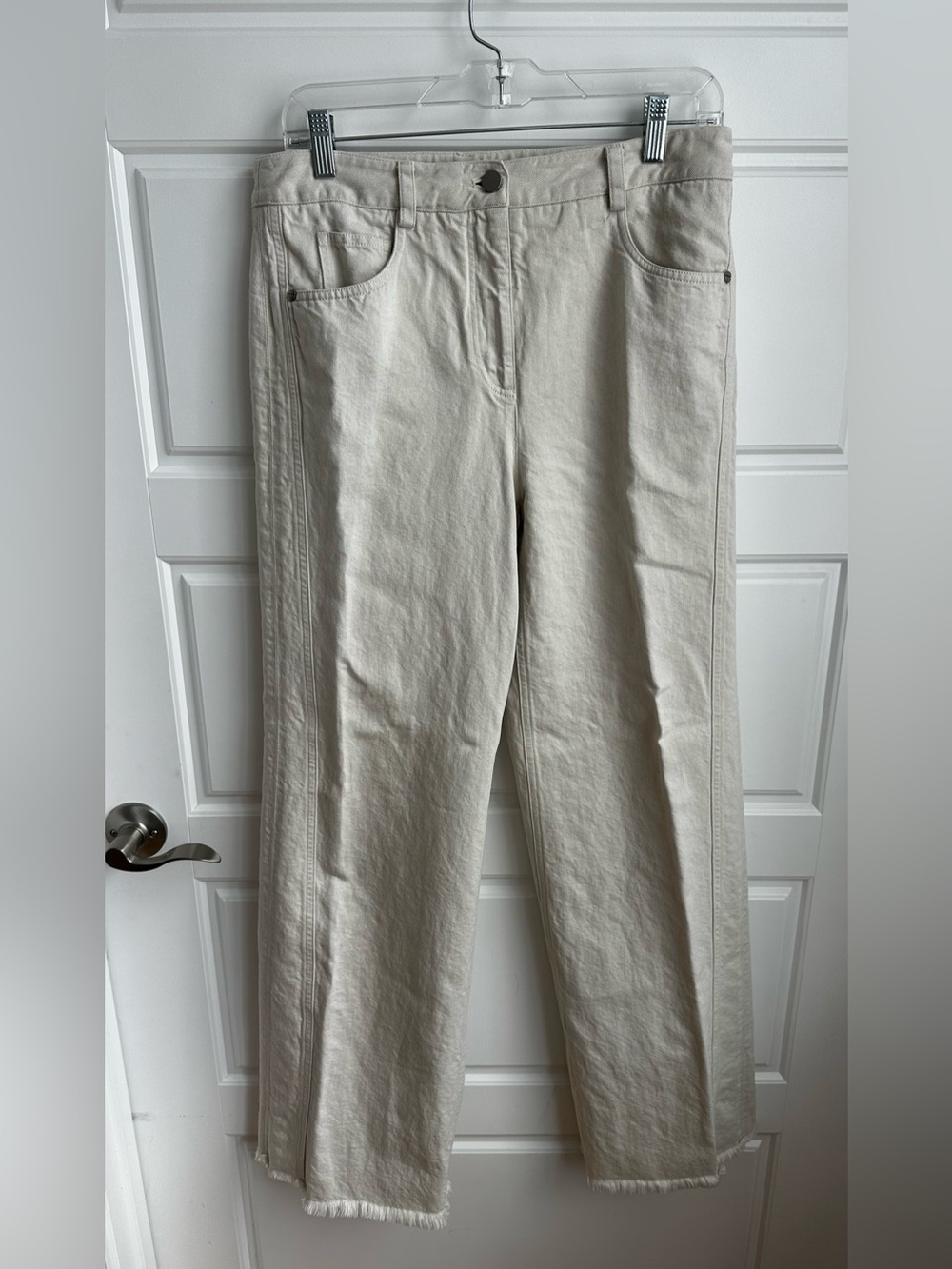 TWP Jeans 70% Cotton & 30% Linen Size 8